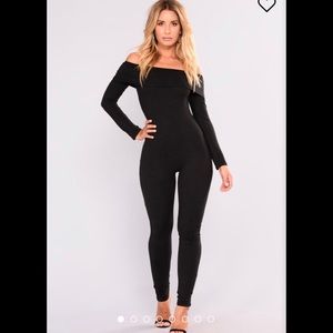 Relax Off Shoulder Jumpsuit